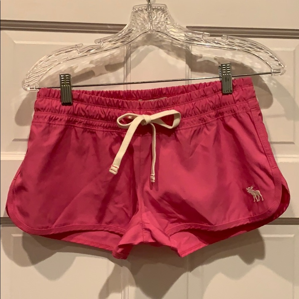 Abercrombie & Fitch pink swim shorts. NWT. Sz XS